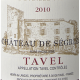 2010 - Chateau De Segries Tavel Rose